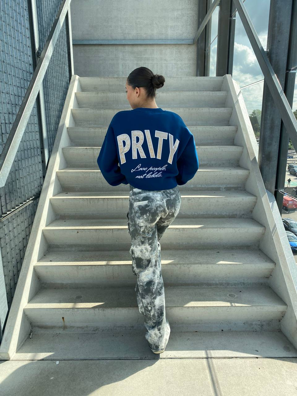 PRIORITIZE ME SWEATER - PREMIUM QUALITY - BLUE - Image 8