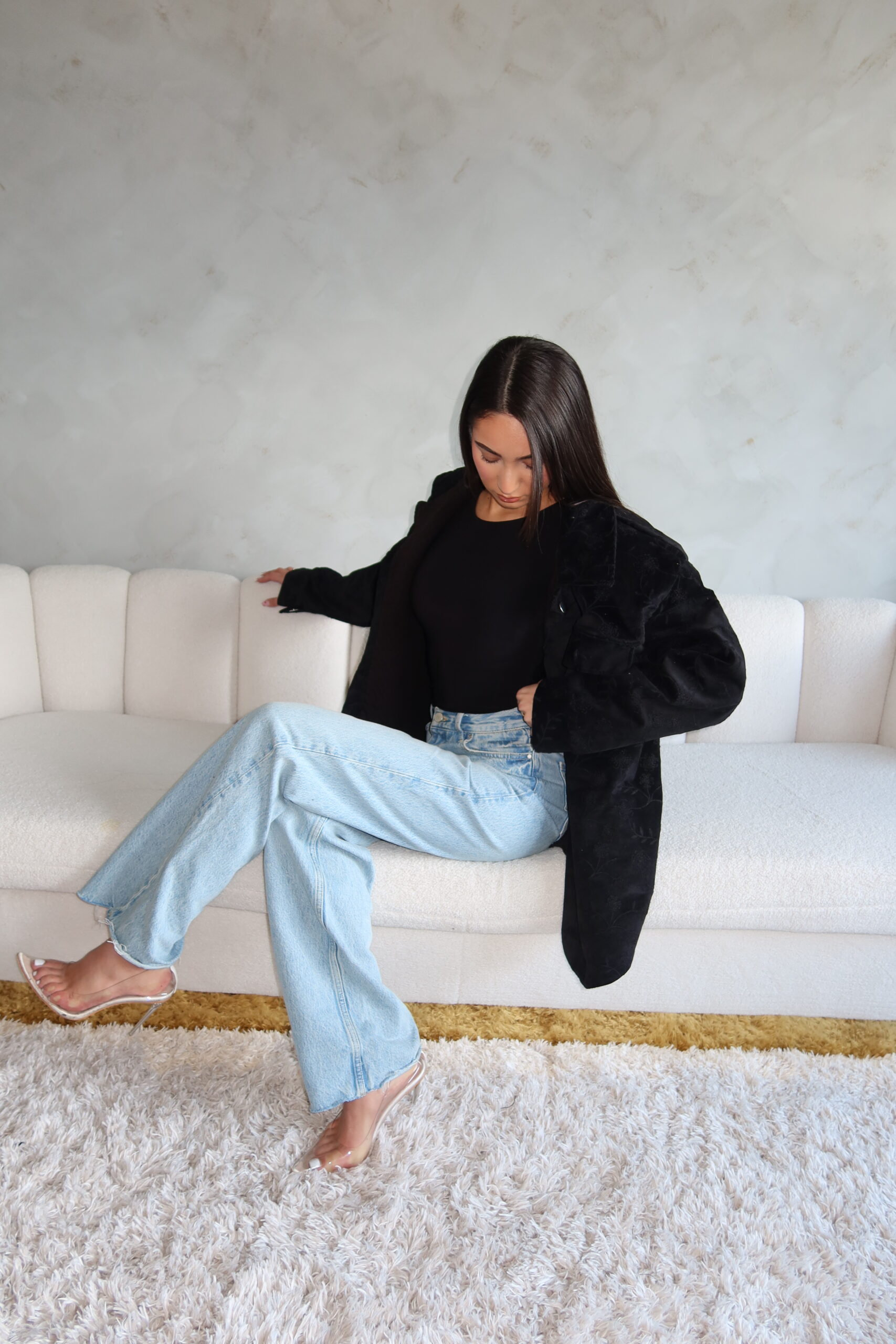SAMA JACKET OVERSIZED - BLACK